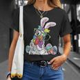 Chicken Egg Hunting Easter Bunny Ears Farm Animal Spring T-Shirt Gifts for Her