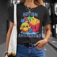 Chicken Nugget And French Fries Autism Awareness T-Shirt Gifts for Her