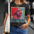 The Chicken Poster Vintage Country Farm Animal Farmer T-Shirt Gifts for Her