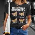 Chihuahua Security Chiwawa Pet Dog Lover Owner T-Shirt Gifts for Her