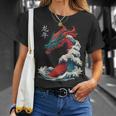 Chinese New Year 2024 Dragon Great Wave Year Of The Dragon T-Shirt Gifts for Her