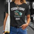 Cicada Squad 2024 Periodical Cicada Lover T-Shirt Gifts for Her