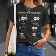 Ciencia Divertida La Química Es Impresionante Químico Nerd Camiseta unisex Regalos para ella