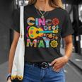 Cinco De Mayo Mexican Taco Guitar Fiesta Cinco De Mayo T-Shirt Gifts for Her