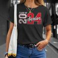 Class Of 2024 Senior 24 High School Graduation Party T-Shirt Gifts for Her