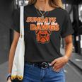 Cleveland Ohio Dawg Sundays Are For The Dawgs T-Shirt Gifts for Her