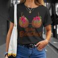 Coconut Bra Flower Boobs Hawaii Aloha Beaches T-Shirt Gifts for Her