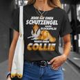 Collie Long Hair Guardian Angel Dog T-Shirt Geschenke für Sie