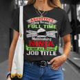 Cool Architect Fulltime Ninja Architect T-Shirt Gifts for Her