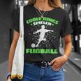 Cool Boys Spielen Fußball Football T-Shirt Geschenke für Sie