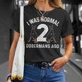 Cool Doberman Art Doberman Pinscher Dog Lover T-Shirt Gifts for Her