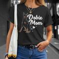 Cool Doberman Mom Art Doberman Pinscher Dobie Lovers T-Shirt Gifts for Her