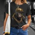 Cool Gorilla Rapper Hip Hop Gangster T-Shirt Geschenke für Sie
