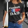Coolest Dad Popsicle Bomb Retro 80S Pop Fathers T-Shirt Gifts for Her