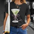 Coquette Bow With Martini Coquette Aesthetic T-Shirt Gifts for Her
