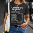 Corrections Sergeant Nutritional And Undeniable Factors T-Shirt Gifts for Her