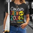 Cousin Crew 2024 Summer Vacation Beach Family Trip Matching T-Shirt Gifts for Her