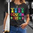 Cousin Crew Bunny Rabbit Easter Day Eggs Hunting Squad T-Shirt Gifts for Her