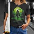 Cowboy Horseback Riding Saloon Gunfight Sheriff T-Shirt Gifts for Her