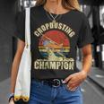 Cropdusting Champion Vintage Gag For Men T-Shirt Gifts for Her