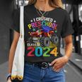 I Crushed Preschool Monster Truck Graduation Class Of 2024 T-Shirt Gifts for Her