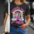 Crushing Into 3Rd Grade Dabbing Unicorn Back To School Girls T-Shirt Gifts for Her