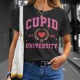 Cupid University Cute Valentine's Day Love School T-Shirt Gifts for Her