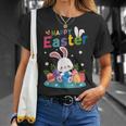 Cute Bunny Eggs Easter Camping Happy Easter Day 2024 T-Shirt Gifts for Her