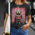 Cyberpunk Japanese Cyborg Futuristic Robot T-Shirt Gifts for Her
