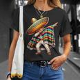 Dabbing Boys Mexican Poncho Cinco De Mayo T-Shirt Gifts for Her