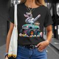 Dabbing Bunny Happy Easter Monster Truck Easter T-Shirt Gifts for Her