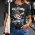 Dabbing Graduation Boy 4Th Grade Class Of 2021 Nailed It T-Shirt Gifts for Her