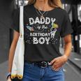 Dad Of The Birthday Astronaut Boy Space Theme Birthday T-Shirt Gifts for Her