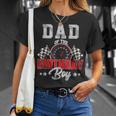 Dad Of The Birthday Boy Race Car Racing Car Driver T-Shirt Gifts for Her