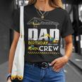Dad Birthday Crew Construction Father's Day T-Shirt Gifts for Her