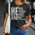 He Is Dad Christian Dad Dad Fathers Day T-Shirt Gifts for Her