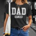 Dad Est 2024 Expect Baby 2024 Father 2024 New Dad 2024 T-Shirt Gifts for Her