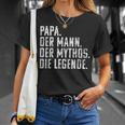 Dad Man Mythos Die Legend Father's Day Birthday T-Shirt Geschenke für Sie