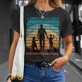 Dad Son's First Hero Daughter Love For Fathers Day T-Shirt Gifts for Her