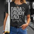 Dada Daddy Dad Bruh Awesome Like My Daughter Father's Day T-Shirt Gifts for Her
