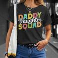 Daddy Daughter Squad Dad Daughters Matching Father Daughter T-Shirt Gifts for Her