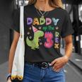 Daddy Of The Three Rex Birthday Dinosaur Family Matching T-Shirt Gifts for Her