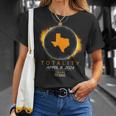 Dallas Texas Total Solar Eclipse 2024 T-Shirt Gifts for Her