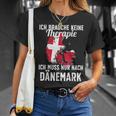 Danish Flag I Denmark Holiday I Denmark T-Shirt Geschenke für Sie