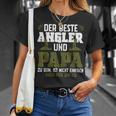 Der Beste Angler Und Papaateratertag Geschenk Herren T-Shirt Geschenke für Sie