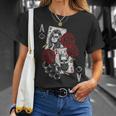 Poker Vintage As De Pique King & Queen Edition T-Shirt Cadeaux pour elle