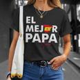 Dia Del Padre Father's Day El Mejor Papa De España T-Shirt Geschenke für Sie