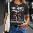 Difference Maker Instructional Coach Appreciation T-Shirt Gifts for Her