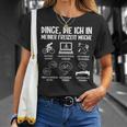 Dinge Die Ich In Meiner Freizeit Mache Bicycle Cyclist T-Shirt Geschenke für Sie