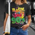 Divertida Fiesta Temática Retro De Los 90 Años 90 Camiseta unisex Regalos para ella